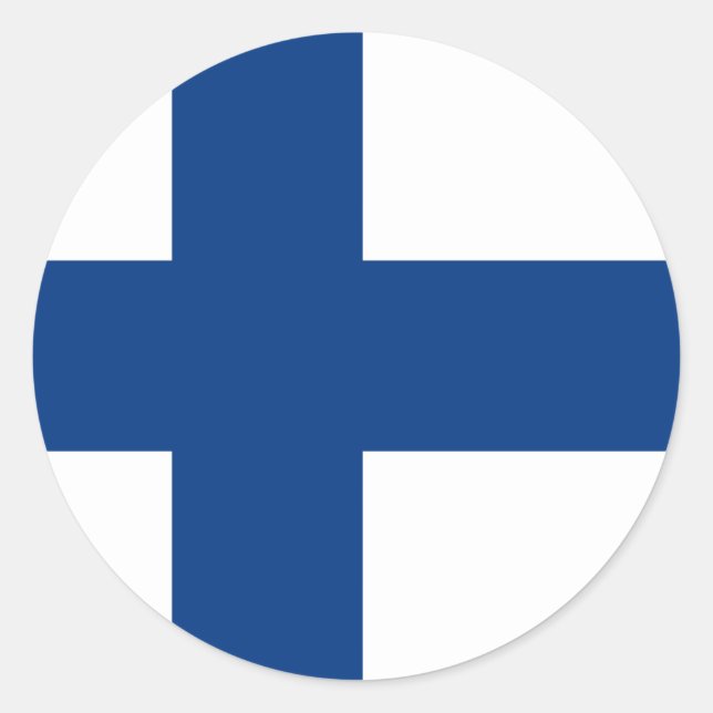 Finland Flag Sticker (Front)