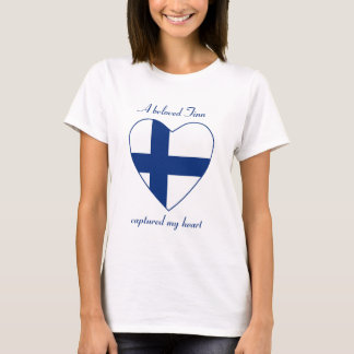 Finland Flag Sweetheart T-Shirt