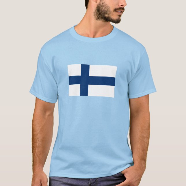 Finland Flag T-Shirt (Front)