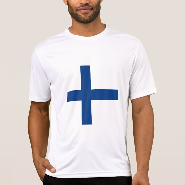 Finland flag T-Shirt (Front)