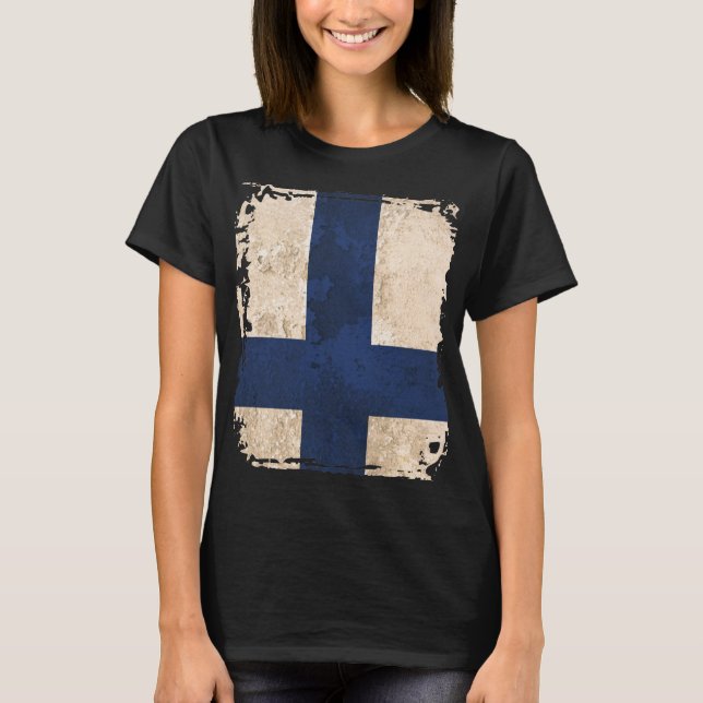 Finland Flag T-Shirt (Front)