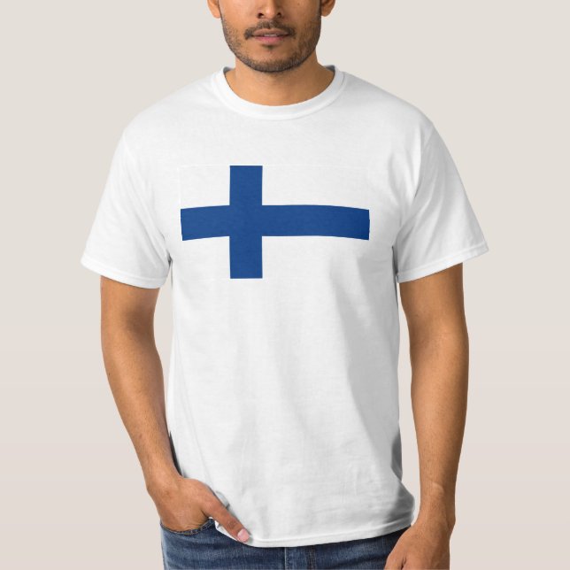 Finland Flag T-Shirt (Front)