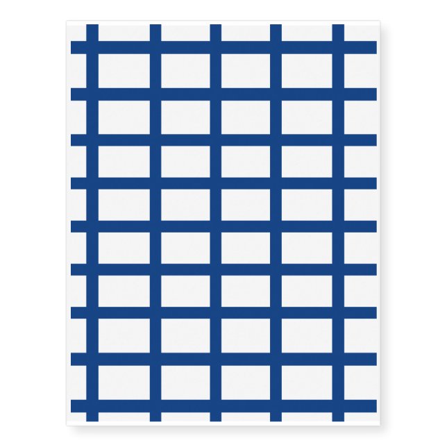 Finland Flag Temporary Tattoos (Front)