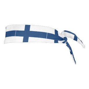 Finland Flag Tie Headband