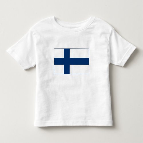 Finland Flag Toddler T_shirt