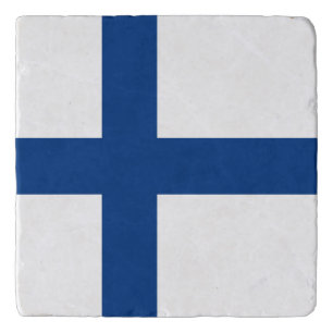 Finland flag trivet