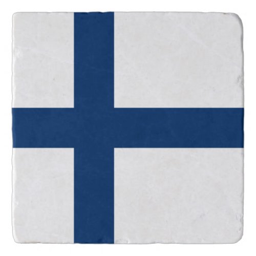 Finland Flag Trivet