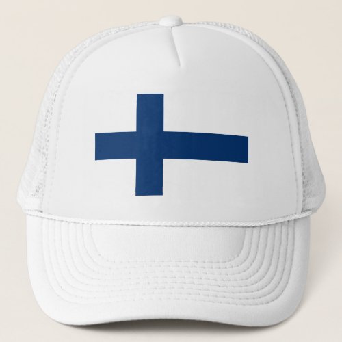 Finland Flag Trucker Hat