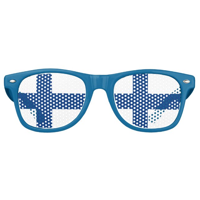 Finland Fun Party Glasses (Front)