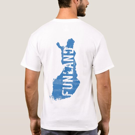 Finland Funland Back 2 T-shirt