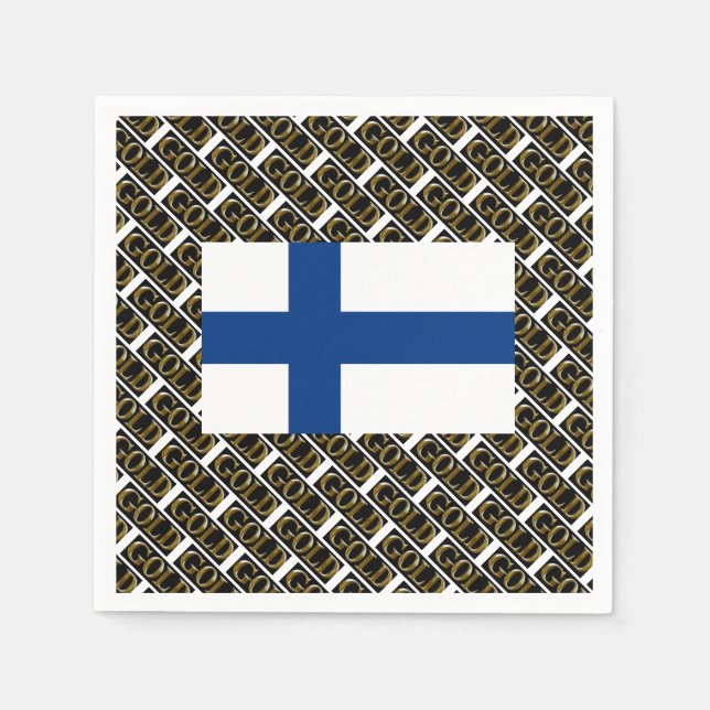 FINLAND GOLD NAPKINS (Front)