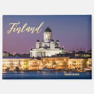 Finland Helsinki Cathedral Souvenir Magnet
