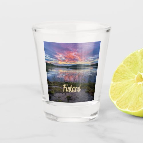 Finland Helsinki Northern Europe Shot Glass