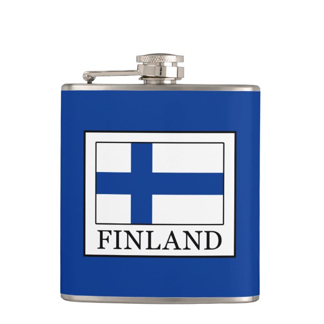 Finland Hip Flask (Front)
