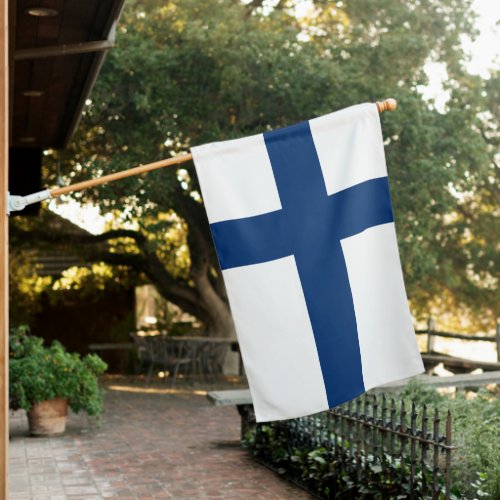Finland House Flag