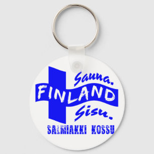 Finland keychain