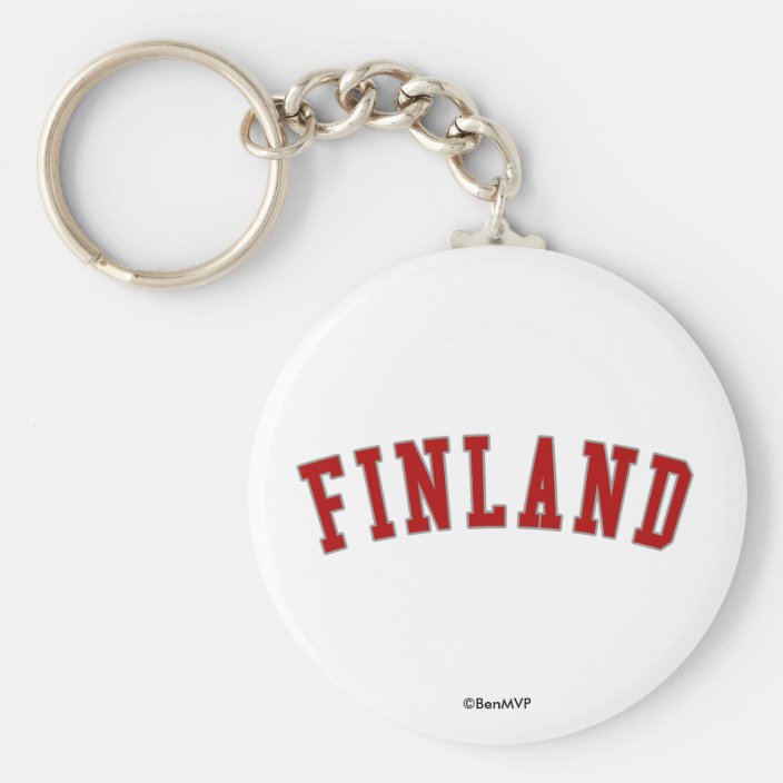 Finland Keychain