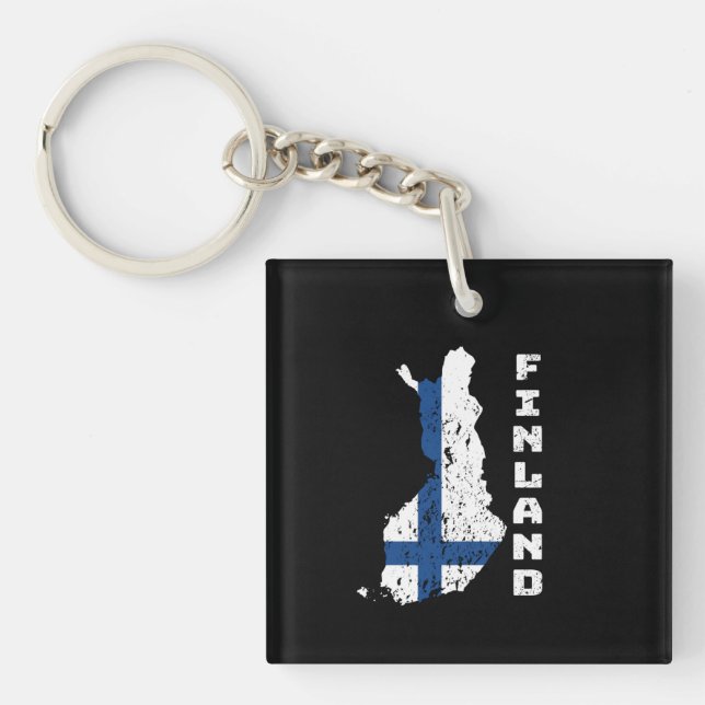 Finland Keychain (Front)