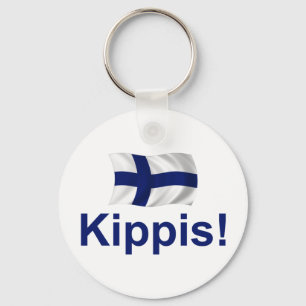 Finland Kippis! (Cheers!) Keychain