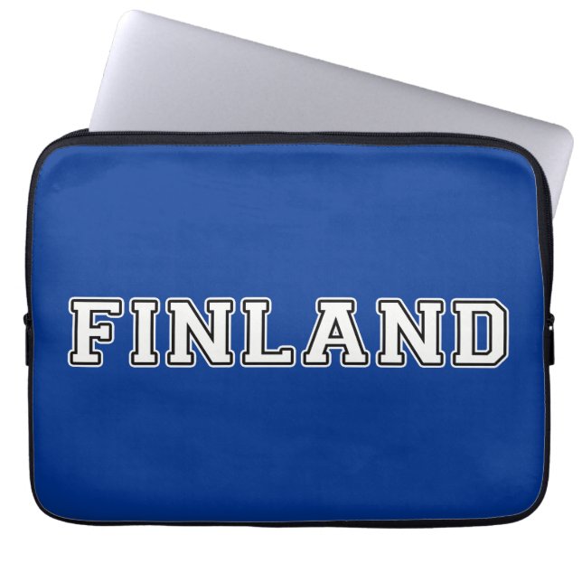 Finland Laptop Sleeve (Front)