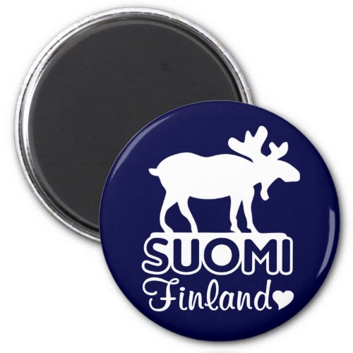 Finland Moose magnet