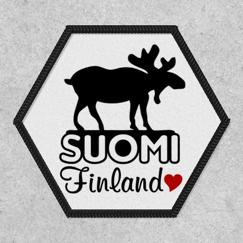 Finland Moose Patch