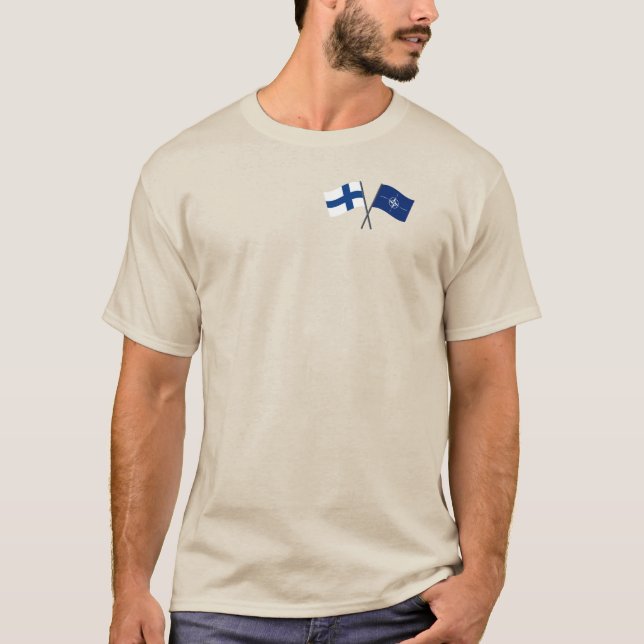 Finland-NATO Alliance: Stronger Together T-Shirt (Front)