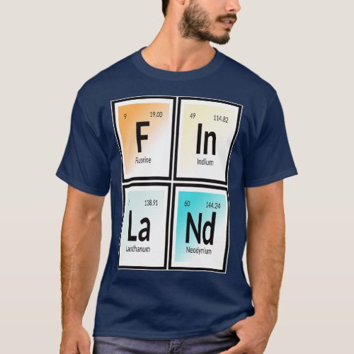 Finland Periodic Table T_Shirt