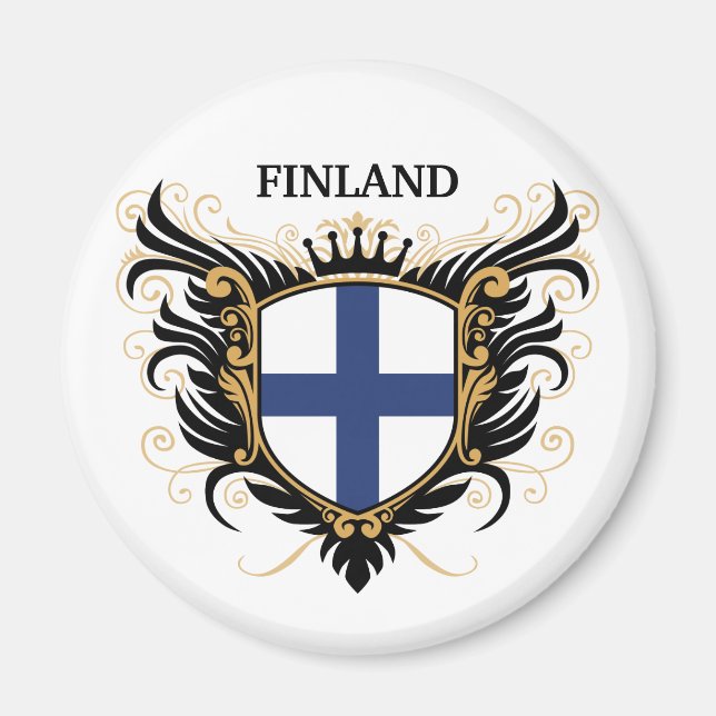 Finland [personalize] magnet (Front)