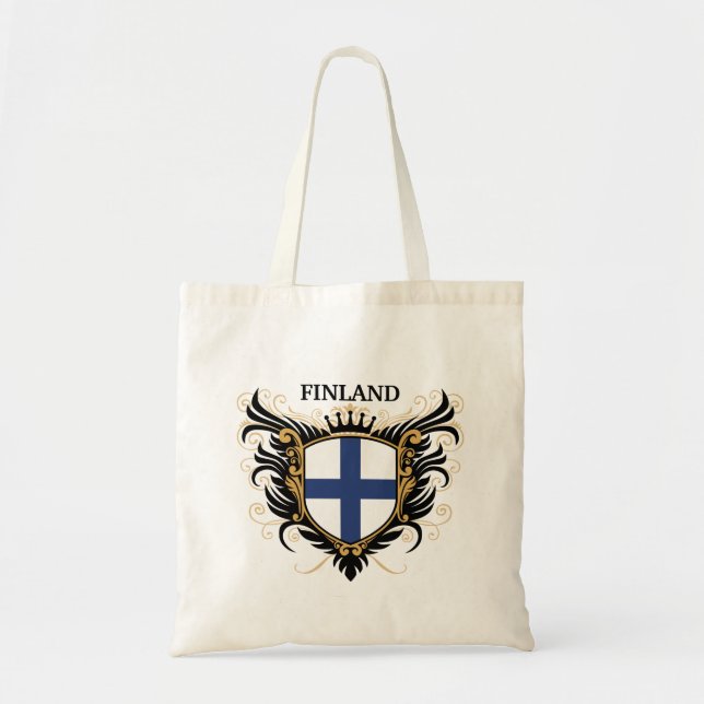 Finland [personalize] tote bag (Front)