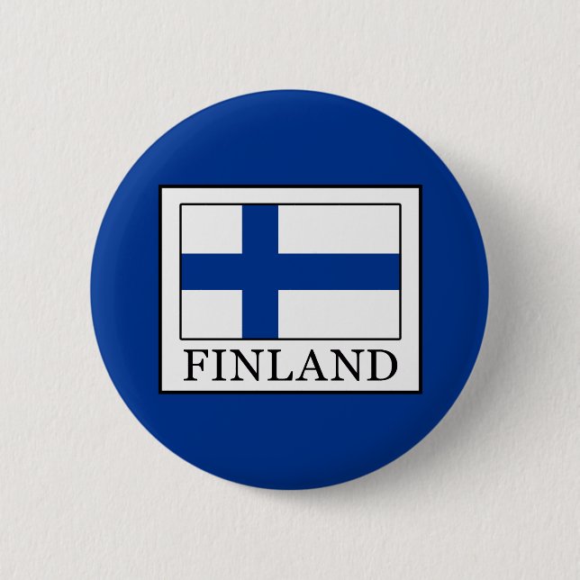 Finland Pinback Button (Front)