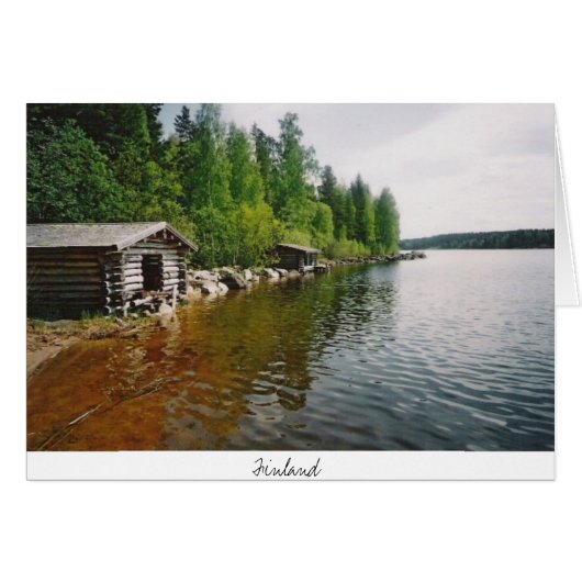Finland -postacrd cards (Front Horizontal)