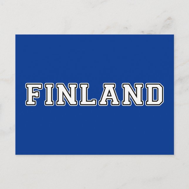 Finland Postcard (Front)