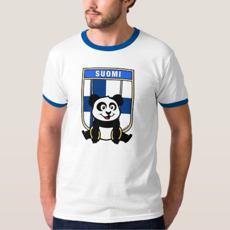 Finland Rings Panda T-shirt