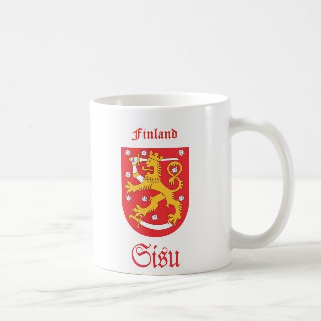 Finland Sisu Coffee Mug (Right)