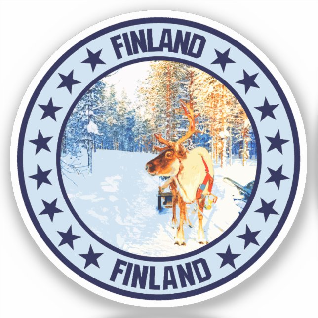 Finland                                            sticker (Front)