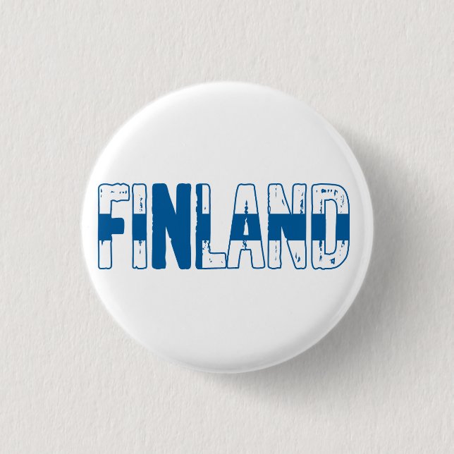 Finland Suomi Button (Front)