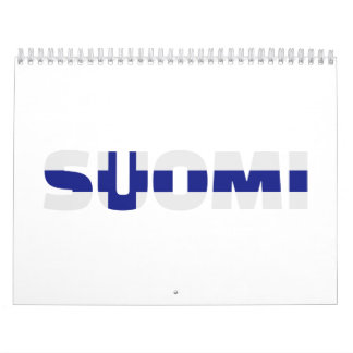 Finland suomi calendar