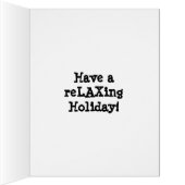 Finland Suomi Lacrosse Shield Christmas Card (Inside (Right))