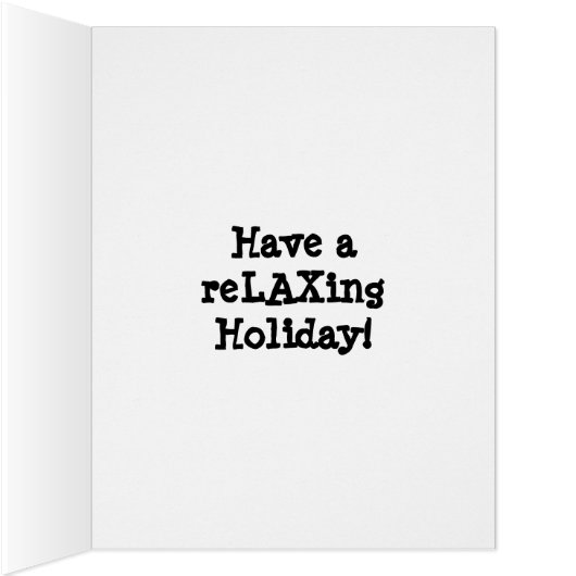 Finland Suomi Lacrosse Shield Christmas Card (Inside (Right))