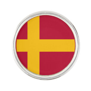 Finland Swede Flag Lapel Pin