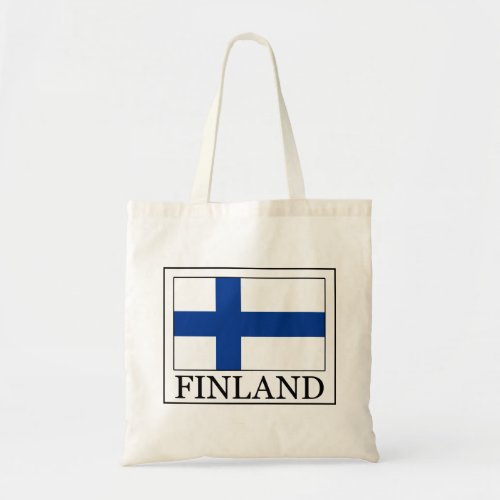 Finland tote bag