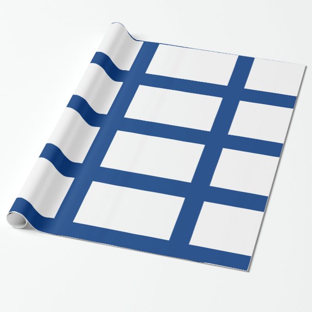 Finland Wrapping Paper (Unrolled)