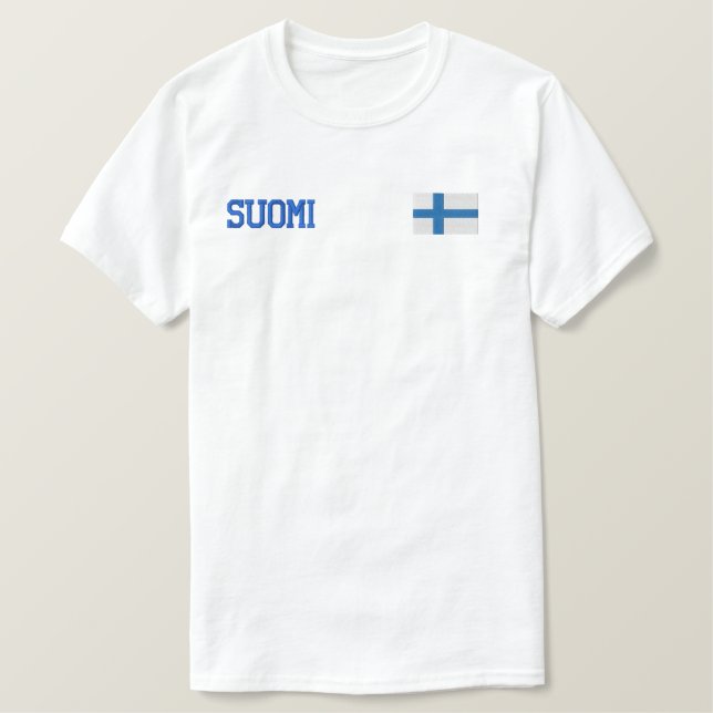 Finland Zip Hoodie Embroidered Jacket (Design Front)
