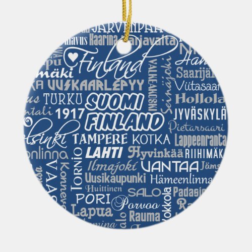 Finlands Towns ornament