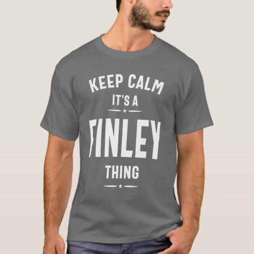 Finley Personalized Name Birthday Gift T_Shirt