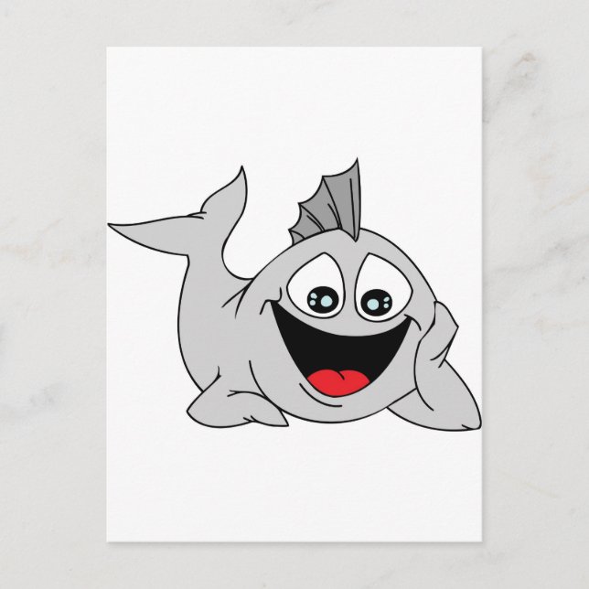 Finley the Friendly Fish Postcard (Front)