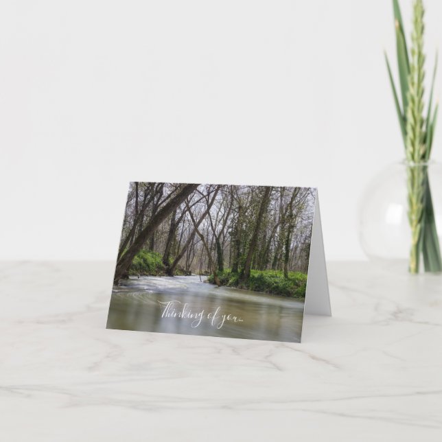 Finley Tranquility In Spring Time Thinking Of You Card (Front)