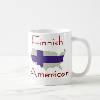 Finniah American (USA Map) Coffee Mug