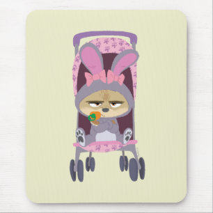 Finnick - Baby Bunny Stroller Mouse Pad